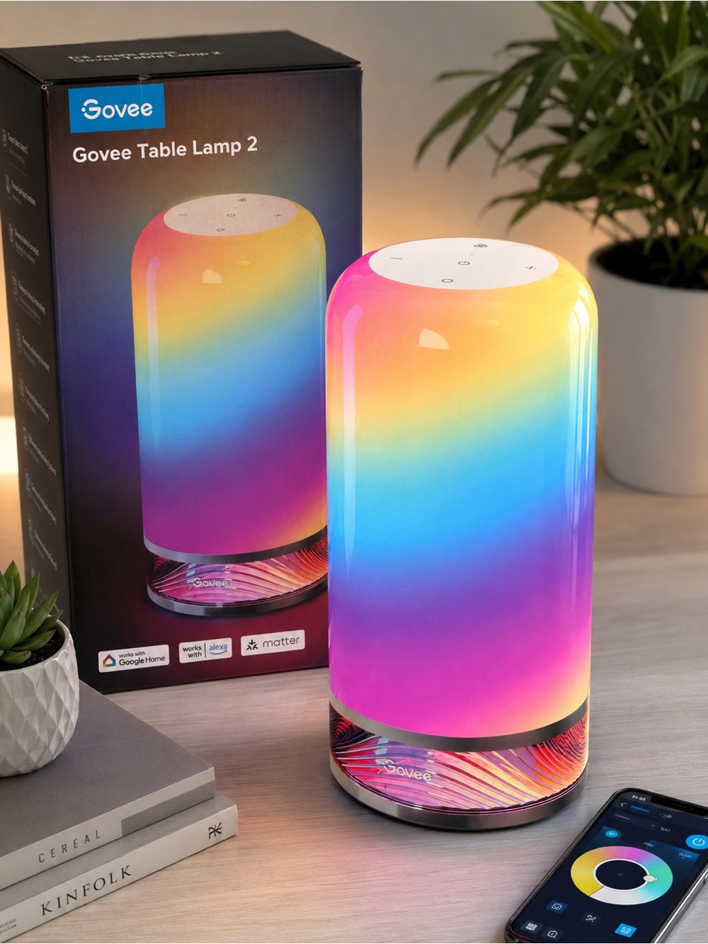 Govee Rainbow Smart Table Lamp 2 - Multicolor